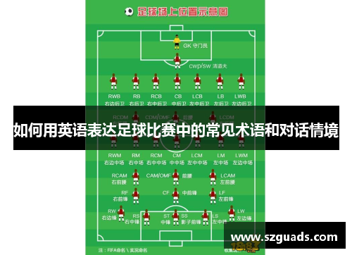如何用英语表达足球比赛中的常见术语和对话情境